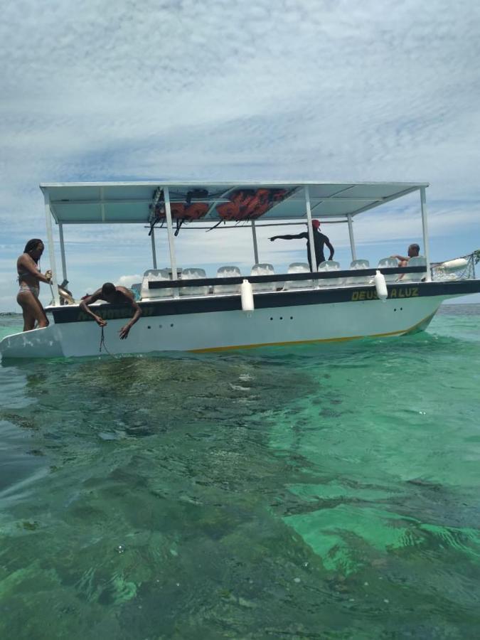 Ceu Azul Hotel Vera Cruz de Itaparica Bagian luar foto